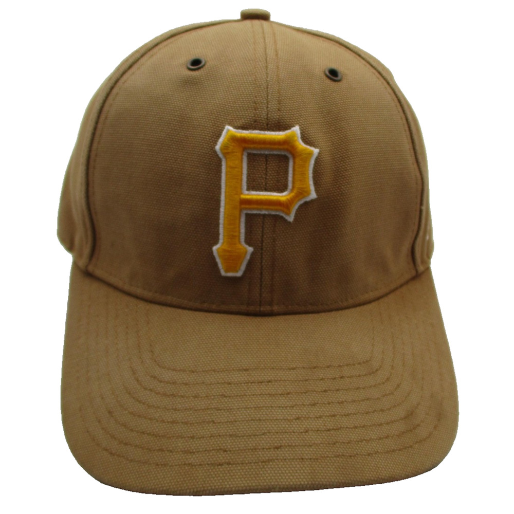 Pittsburgh Pirates 47 x Carhartt Hat Cap Strap Back One Size Brown MLB Baseball